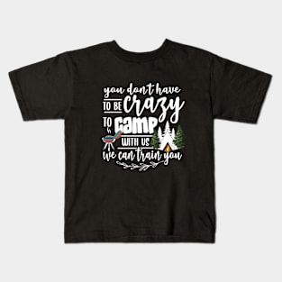 Camping Kids T-Shirt